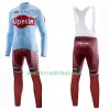 Radbekleidung Radtrikot Langarm + Lang Trägerhose 2019 Team Katusha Alpecin N001